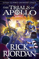 Book Cover for The Burning Maze by Rick Riordan