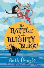 Book Cover for The Battle of the Blighty Bling by Ruth Quayle