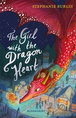Book Cover for The Girl with the Dragon Heart by Stephanie Burgis