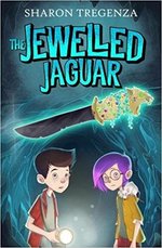 Book Cover for The Jewelled Jaguar by Sharon Tregenza