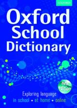 Book Cover for Oxford School Dictionary by Andrew Delahunty