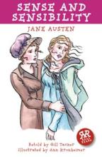 Book Cover for Sense and Sensibility by Jane Austen - retold by Gill Tavner