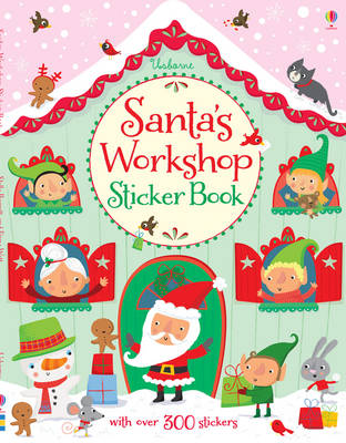 Santa's Workshop Sticker Book