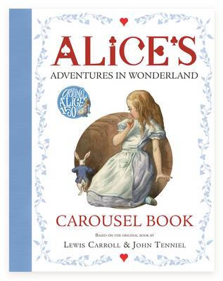 Cover for Alice's Adventures in Wonderland Carousel Book by Lewis Carroll