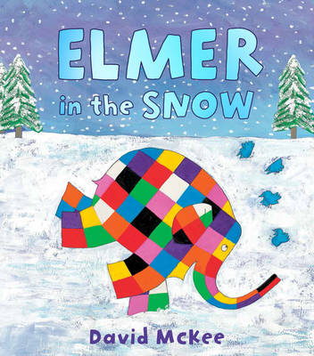 Elmer in the Snow