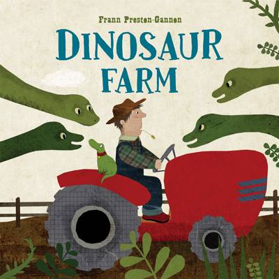 Dinosaur Farm Boxed Book, Plush Toy and Game