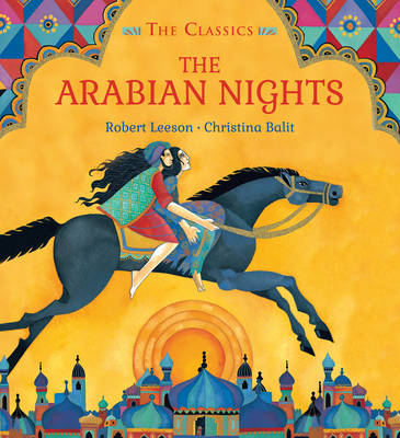 Tales of the Arabian Nights book cover Illustration