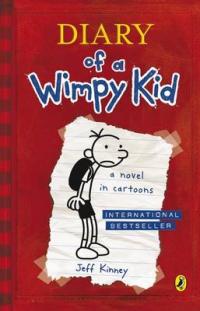 Book Cover for Diary of A Wimpy Kid by Jeff Kinney