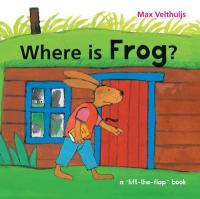 Book Cover for Where is Frog? by Max Velthuijs