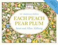 each peach pear plum board book