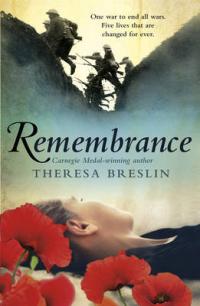 Book Cover for Remembrance by Theresa Breslin