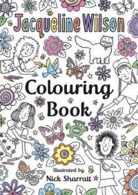 Book Cover for The Jacqueline Wilson Colouring Book by Jacqueline Wilson