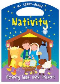 Book Cover for My Carry-Along Nativity Activity Book with Stickers by Christina Goodings