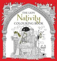 Book Cover for The Lion Nativity Colouring Book by Antonia Jackson