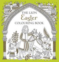 Book Cover for The Lion Easter Colouring Book by Antonia Jackson