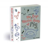 Book Cover for The Unbelievable Top-Secret Diary of Pig by Emer Stamp