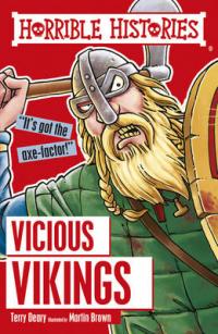 Book Cover for Vicious Vikings by Terry Deary, Martin Brown