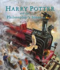 Book Cover for Harry Potter and the Philosopher's Stone Illustrated Edition by J. K. Rowling