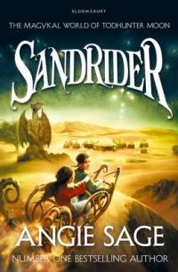 Book Cover for Sandrider A Todhunter Moon Adventure by Angie Sage