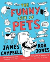 Book Cover for The Funny Life of Pets by James Campbell