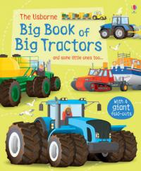 Book Cover for Big Book of Big Tractors by Lisa Jane Gillespie