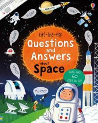 Book Cover for Lift-the-Flap Questions and Answers About Space by Katie Daynes