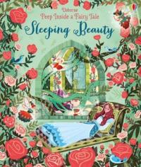 Book Cover for Peep Inside a Fairy Tale Sleeping Beauty by Anna Milbourne