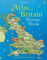 Book Cover for Atlas of Britain Picture Book by Fiona Patchett, Stephanie Turnbull