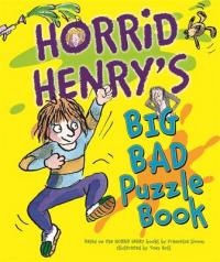 Book Cover for Horrid Henry's Big Bad Puzzle Book by Francesca Simon