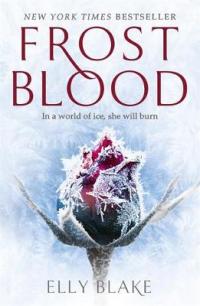 Book Cover for Frostblood by Elly Blake