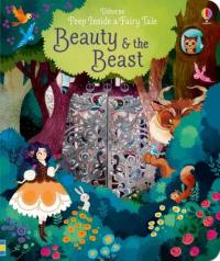 Book Cover for Peep Inside a Fairy Tale Beauty and the Beast by Anna Milbourne