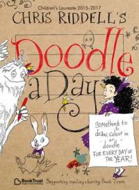 Book Cover for Chris Riddell's Doodle-A-Day by Chris Riddell