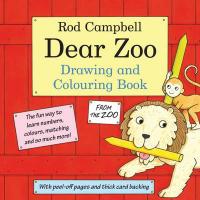 Book Cover for The Dear Zoo Drawing and Colouring Book by Rod Campbell