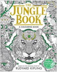 Book Cover for The Macmillan Jungle Book - A Colouring Book by Rudyard Kipling