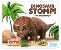 Book Cover for Dinosaur Stomp! The Triceratops by Jeanne Willis