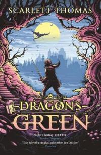 Book Cover for Dragon's Green Worldquake Book One by Scarlett Thomas