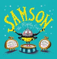 Book Cover for Samson the Mighty Flea by Angela Mcallister