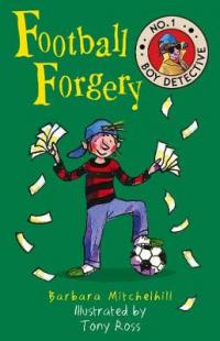 Book Cover for Football Forgery by Barbara Mitchelhill