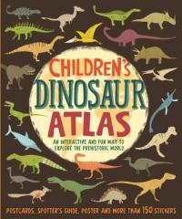 Book Cover for Children's Dinosaur Atlas by John Malam