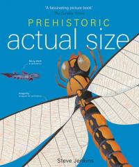 Book Cover for Prehistoric Actual Size by Steve Jenkins