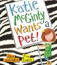Book Cover for Katie Mcginty Wants a Pet by Jenna Harrington