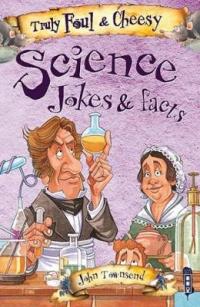 Book Cover for Truly Foul & Cheesy Science Jokes and Facts Book by David Antram