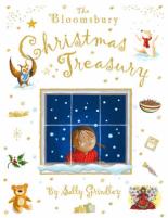 Book Cover for The Bloomsbury Christmas Treasury by Sally Grindley