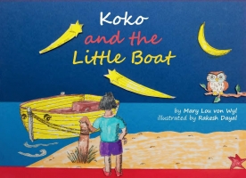 Book Cover for Koko and the Little Boat by Mary Lou von Wyl & Rakesh Dayal
