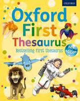Book Cover for Oxford First Thesaurus by Andrew Delahunty
