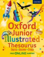 Book Cover for Oxford Junior Illustrated Thesaurus by Oxford Dictionaries