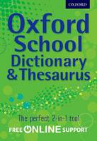 Book Cover for Oxford School Dictionary & Thesaurus by Oxford Dictionaries