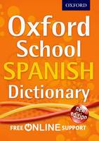 Book Cover for Oxford School Spanish Dictionary by Oxford Dictionaries