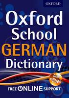 Book Cover for Oxford School German Dictionary by Oxford Dictionaries