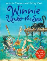Book Cover for Winnie Under the Sea (Book and CD) by Valerie Thomas